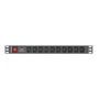 Lanberg PDU-10I-0200-IEC-BK 10 Salidas IEC C13 1U Negro